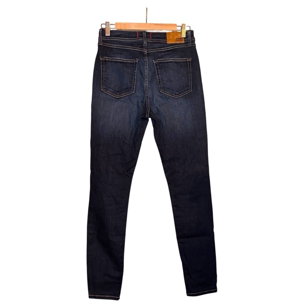 FRAN DENIM April Super High Rise Skinny Jeans Dark Wash Lifters’ Size 27 - Picture 10 of 14